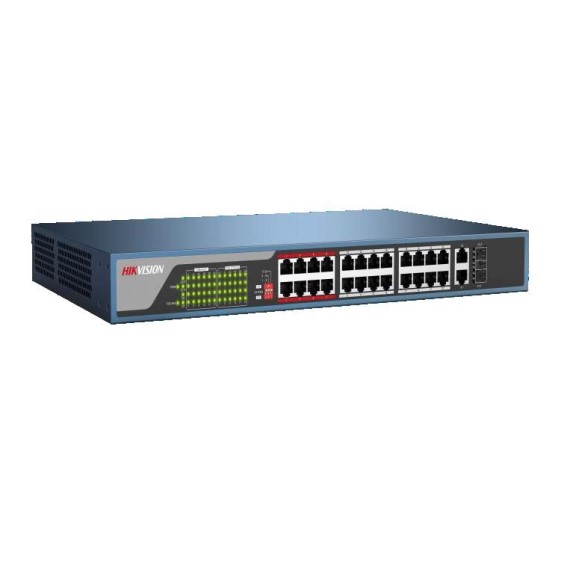 16-port 10/100Mbps PoE Switch HIKVISION DS-3E0318P-E/M 1