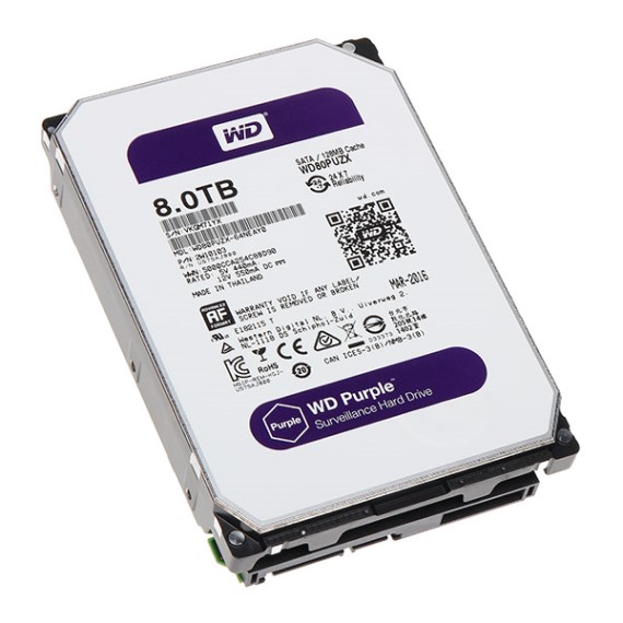 Ổ Cứng Western Digital Purple 8TB 256MB Cache WD82PURZ 1