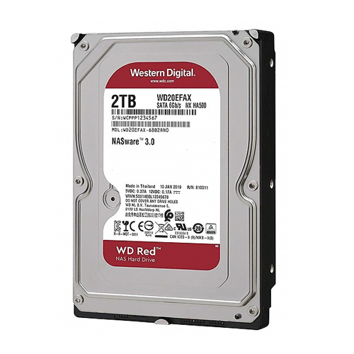 ổ cứng HDD NAS Western Digital Red 2TB Sata3 5400rpm (WD20EFAX)