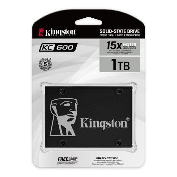 SSD 1024GB Kingston KC600 1