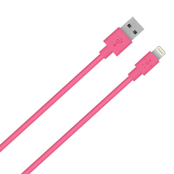 Cable Air Lightning Belkin F8J023BT04-PNK