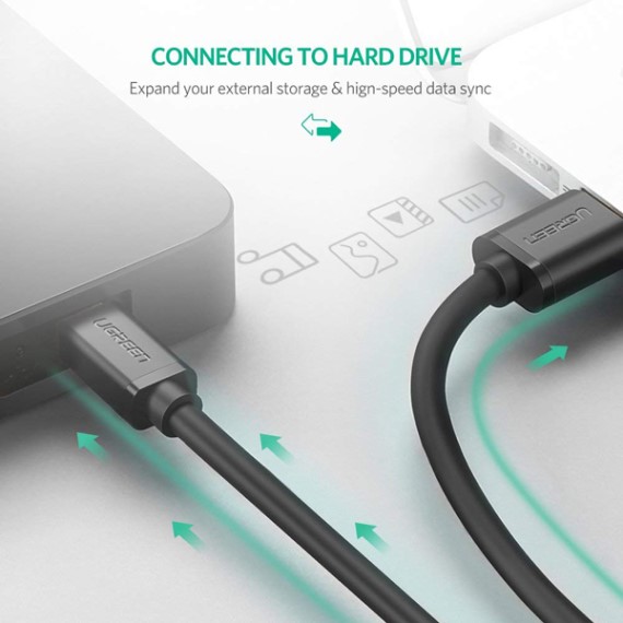 Cable Mini USB 2.0 Ugreen 30472 1