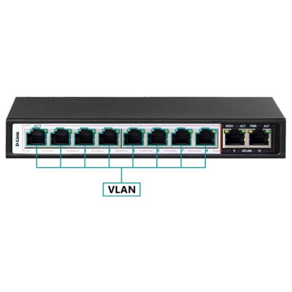 Switch D-LINK DES-F1010P 1