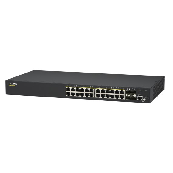 Switch 24-Port Gigabit Managed Full L2 PoE  VolkTek NSH-3428P
