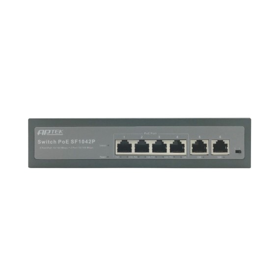 Switch 6 Port  APTEK SF1042P