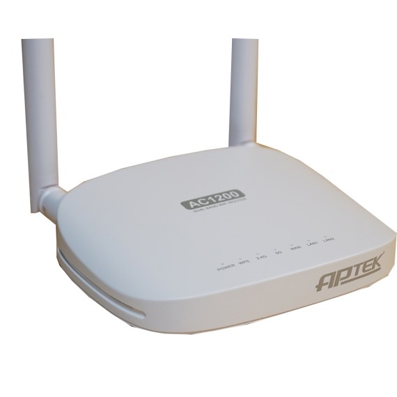 Small Office Dual Band AC1200 Wireless Router Aptek A122e 1