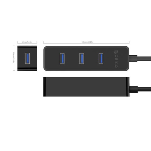 HUB USB Orico W5PH4-U3 1