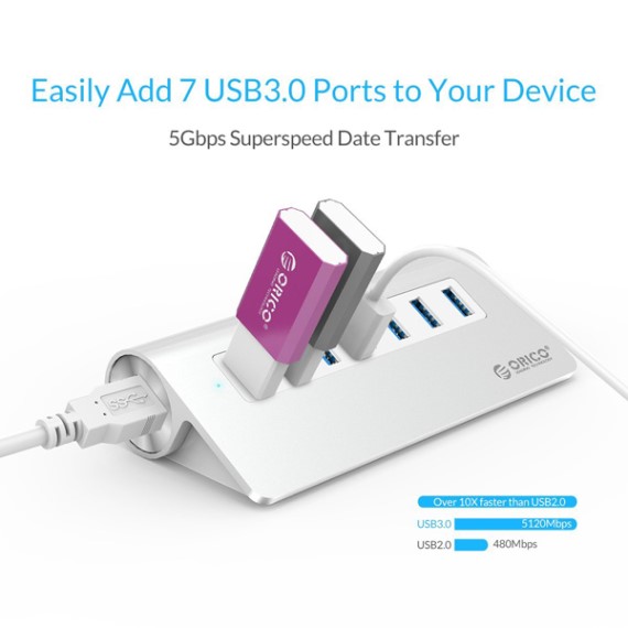 HUB USB Orico M3H7-V1 1