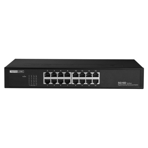 Switch 16 cổng tốc độ Gigabit 13 inches Totolink SG16D 1