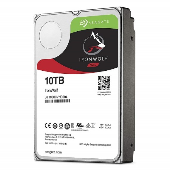 Ổ cứng HDD Seagate IRONWOLF 10TB 3.5' Sata (ST10000VN0008) 1