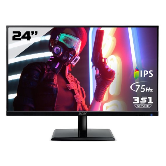 Màn hình máy tính Acer EK241Y 23.8 inch FHD IPS 75Hz (UM.QE1SS.003)