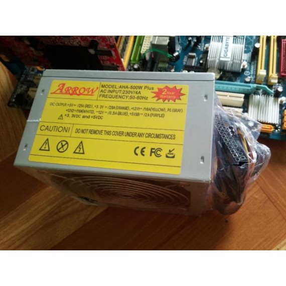 Nguồn power supply Arrow 500W (Fan 12cm) 1