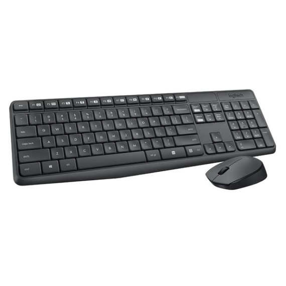 Keyboard + Mouse Logitech MK235 1