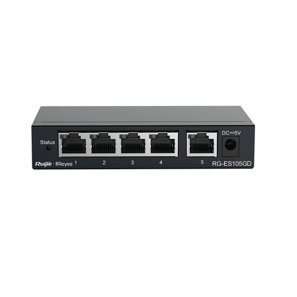 5-Port Gigabit Switch Ruijie RG-ES105GD