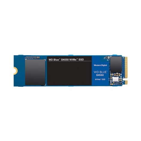 Ổ cứng SSD WD SN550 Blue 1TB M.2 2280 PCIe NVMe 3x4 (Đọc 2400MB/s - Ghi 1750MB/s) - (WDS100T2B0C)