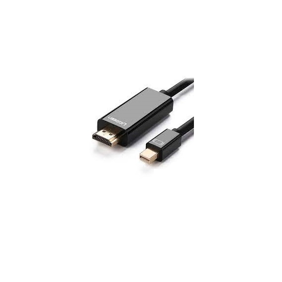 Ugreen 20848 1.5M màu Đen Cáp chuyển đổi Mini DP sang HDMI