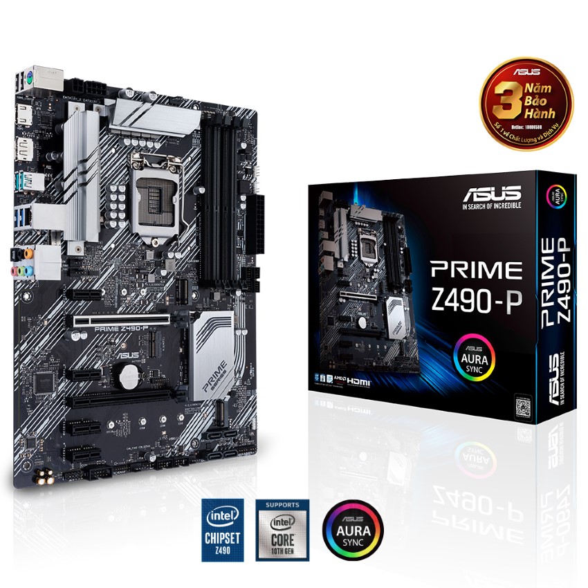 Bộ mạch chính/ Mainboard ASUS PRIME Z490-P/CSM ( 90MB12V0- M0UAYC)