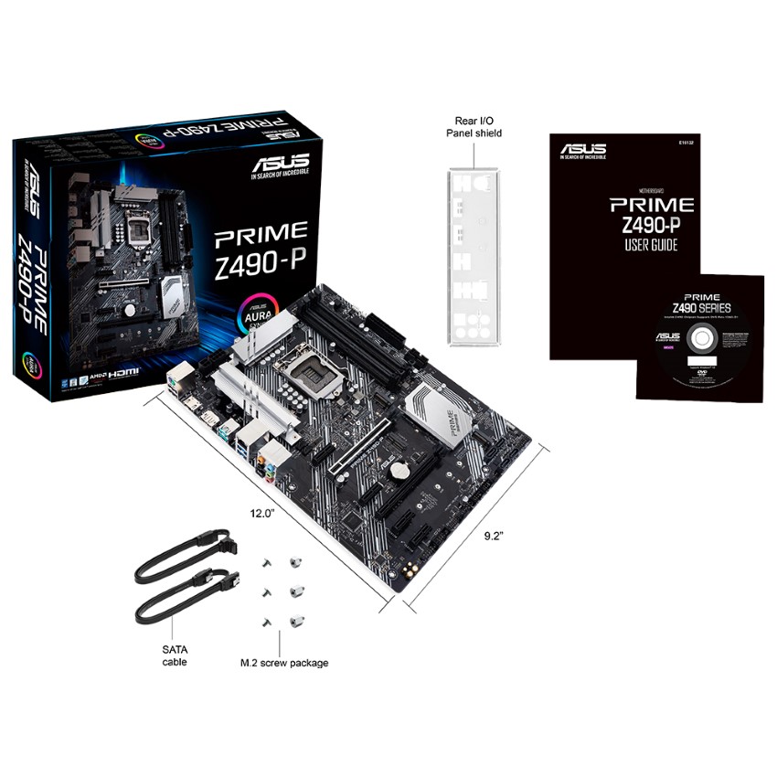 Bộ mạch chính/ Mainboard ASUS PRIME Z490-P/CSM ( 90MB12V0- M0UAYC) 2