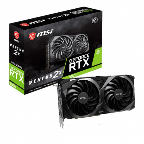 Card màn hình VGA MSI RTX 3070 VENTUS 2X OC 8G (LHR)
