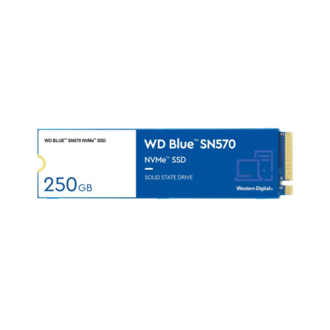 Ổ cứng SSD WD Blue SN570 250GB NVMe PCIe Gen3x4 WDS250G3B0C