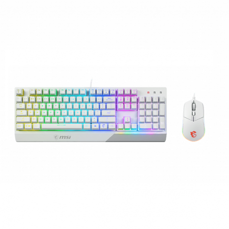 Bộ bàn phím, chuột gaming giả cơ có dây MSI Vigor GK30