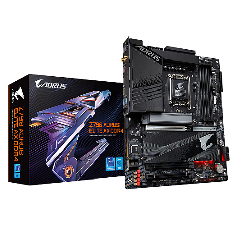 Mainboard Gigabyte Z790 Aorus ELITE AX DDR4 (Wifi+Bluetooth)