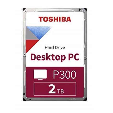 Ổ cứng HDD Toshiba P300 3.5' 2TB SATA 7200RPM 64MB (HDWD120UZSVA)