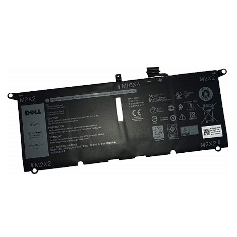 Pin Dell XPS 13 (9370 9380) / Latitude 3301/DXGH8 (52Wh-4Cell)