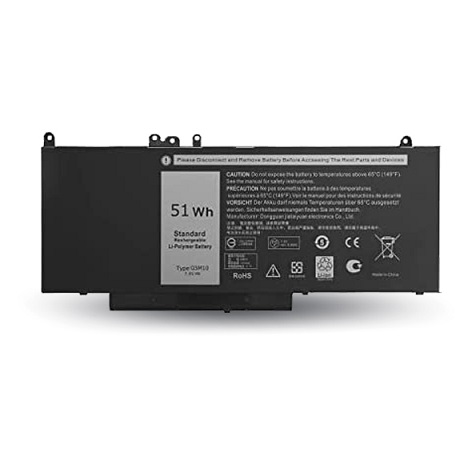 Pin Dell E5450/ 5550/ G5M10 (51WH-4cell)