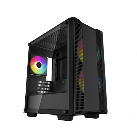 Case Deepcool Micro ATX CC360 ARGB (Đen)