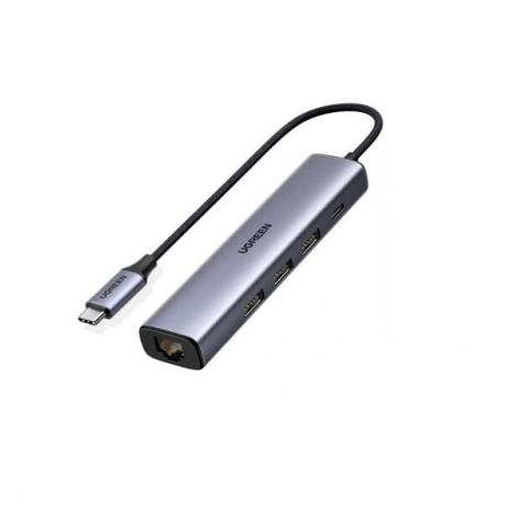 Hub 4 in 1 USB-C to LAN + 3 x USB 3.0 Ugreen 20920