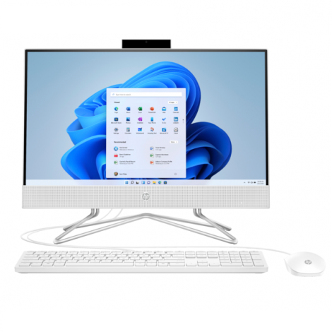 Máy bộ HP AIO 22-dd2042d 9A8J7PA (i5 1235U/ Ram 16GB/ SSD 512GB/ 21.5 FHD/ Windows 11/ Trắng)
