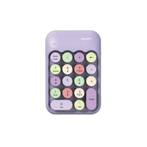 Bàn phím số không dây MOFII X910 màu Tím