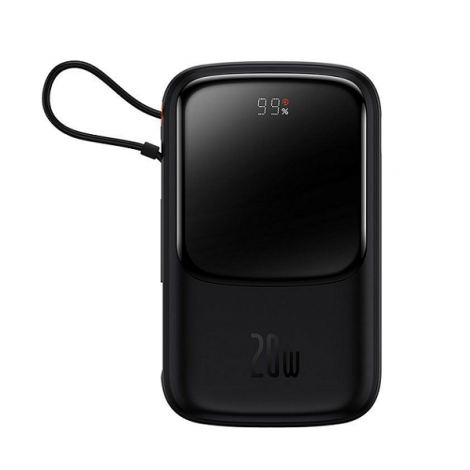 Sạc dự phòng Baseus Qpow Pro Digital Display 20000mAh 22.5W Black LVA012-PC-2K (PPQD060301)