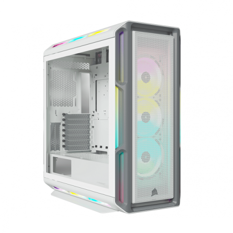 Case Corsair iCUE 5000T RGB Tempered Glass Mid-Tower CC-9011231-WW (White)
