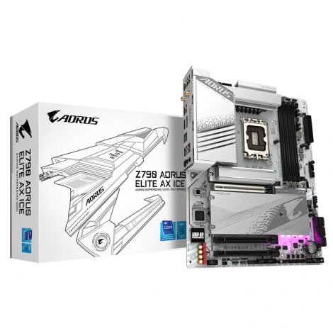Mainboard Gigabyte Z790 Aorus Elite Ax Ice
