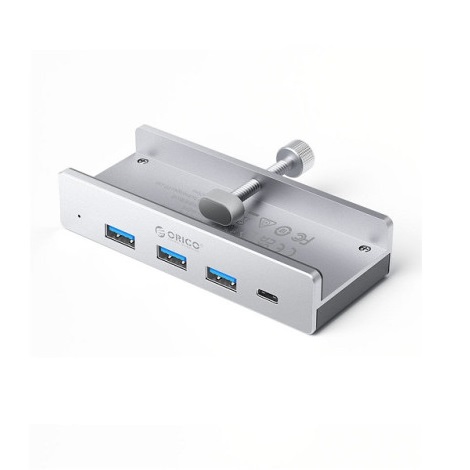 Bộ chia đa năng Type C 5 trong 1 Orico MH4PC-10-SV-BP