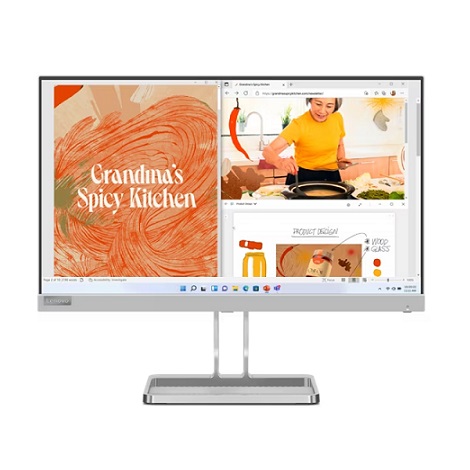 Màn hình LCD Lenovo L24e-40 67AAKAC3VN (23.8 inch/ 1920 x 1080/ 250 cd/m2/ 4ms/ 100Hz)