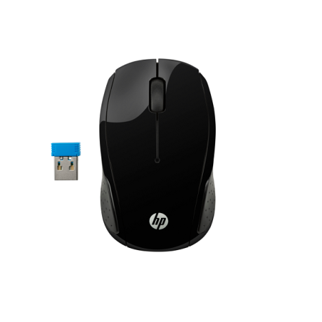 Chuột văn phòng không dây HP 200 màu Đen (X6W31AA)