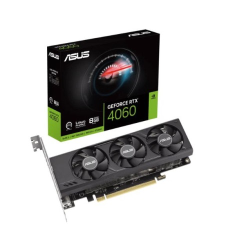 Card Màn Hình ASUS GeForce RTX 4060 LP BRK 8GB GDDR6 (RTX4060-8G-LP-BRK)