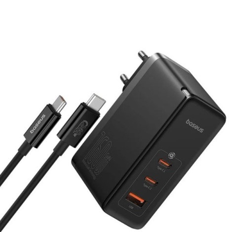 Combo Cốc sạc + Cáp sạc Baseus GaN5 Pro Digital CCGP080001