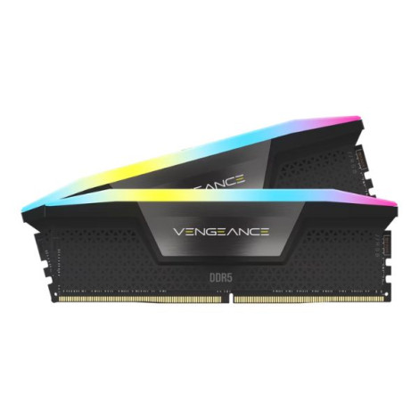 Ram Desktop Corsair Vengeance RGB Black 64GB DDR5 Bus 6000Mhz CMH64GX5M2B6000C38
