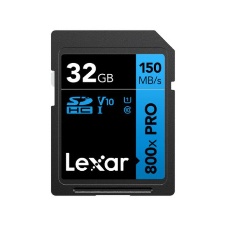 Thẻ nhớ SDXC Lexar Professional 800x PRO UHS-I 32GB LSD0800P032G-BNNNG