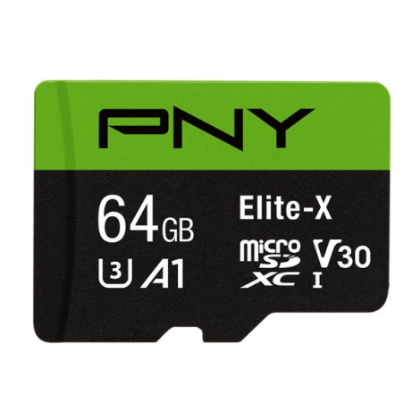 Thẻ nhớ MicroSD PNY Elite-X 64GB P-SDU64GU3100EX-GE