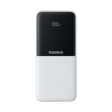 Sạc dự phòng Baseus Lipow Dual-Cable 10000mAh 22.5W White (P10079101213-00)