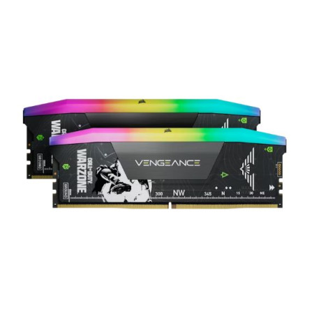 Ram Desktop Corsair Vengeance RGB 32GB DDR5 Bus 6000 MT/s CMH32GX5M2B6000Z30-WZ