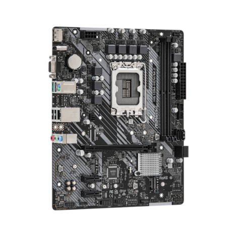 Mainboard ASRock H610M-HDV/M.2 (2 x DDR4/ 64 GB/ LGA 1700/ Micro ATX)