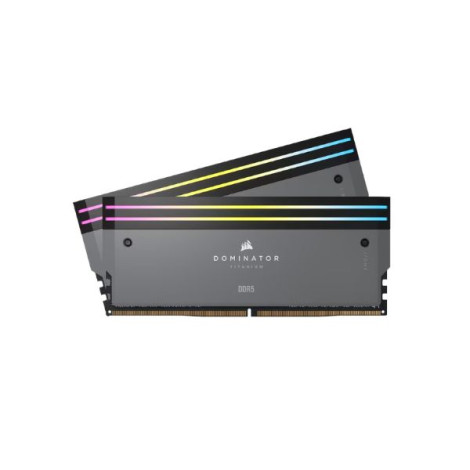 Ram Desktop Corsair Dominator Titanium RGB Led Grey 96GB DDR5 Bus 6000MT/s CMP96GX5M2B6000Z30