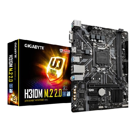 Mainboard Gigabyte H310M M.2 2.0 (2 x DDR4/ 32GB/ LGA 1151/ Micro ATX)