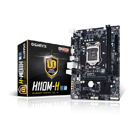Mainboard Gigabyte H110M-H (2 x DDR4/ 32 GB/ LGA1151/ Micro ATX)